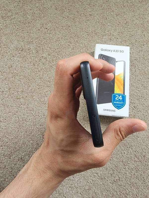 Samsung A33 5G 128gb Dual sim 6gb ram with box