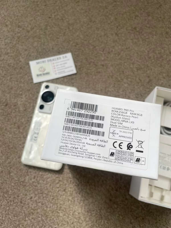 Huawei P60 pro 256gb Dual SIM immaculate condition with box and charger