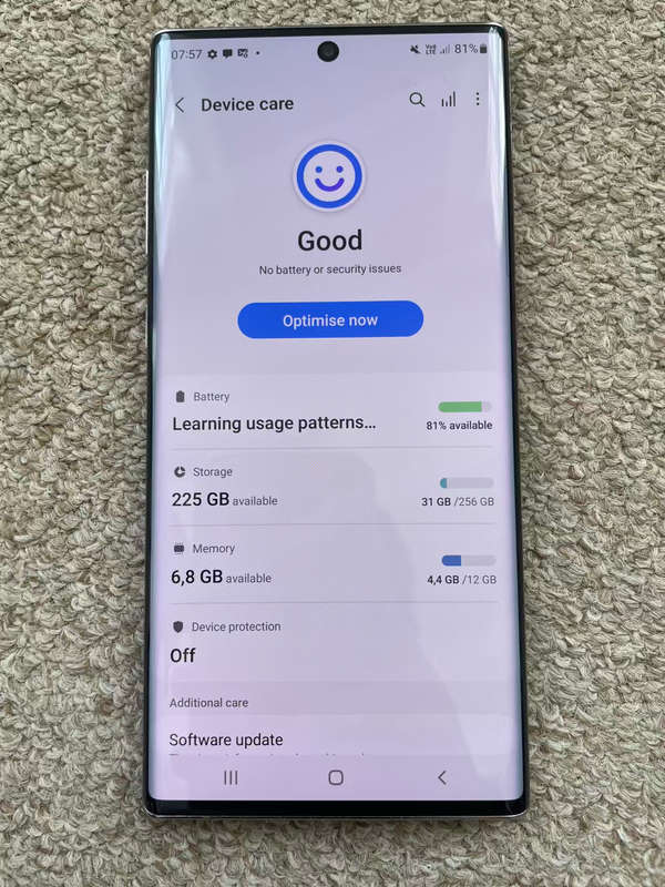 Samsung Note 10 Plus 256gb 12gb ram