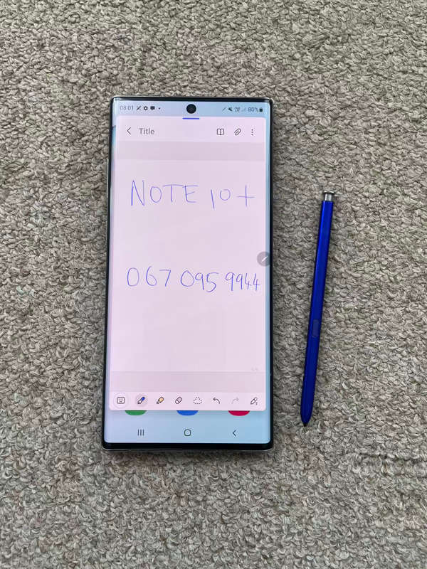 Samsung Note 10 Plus 256gb 12gb ram