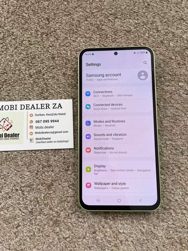 Samsung A54 5G 256gb 8gb ram Dual Sim Immaculate condition Like brand new