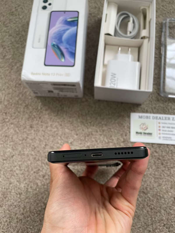 Xiaomi Redmi note 12 pro +PLUS 5G 256GB 11GB ram with box and original charger