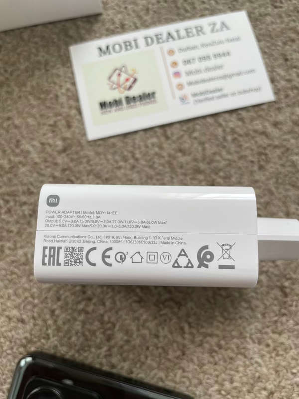 Xiaomi Redmi note 12 pro +PLUS 5G 256GB 11GB ram with box and original charger
