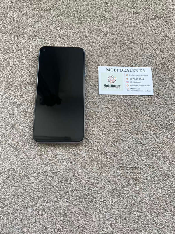 Huawei p40 lite 128gb 6gb ram dual SIM with cover