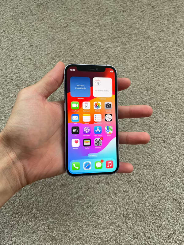 Iphone 12 mini 128gb Dual sim excellent condition with cover