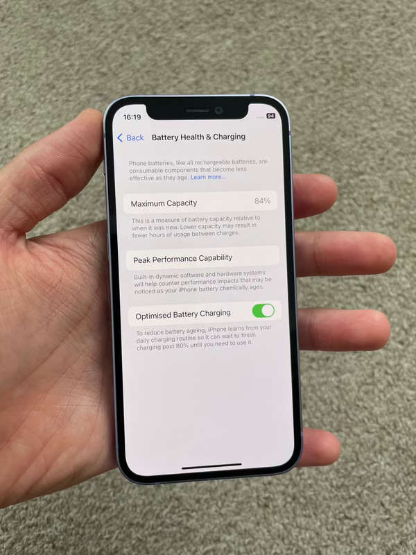 Iphone 12 mini 128gb Dual sim excellent condition with cover