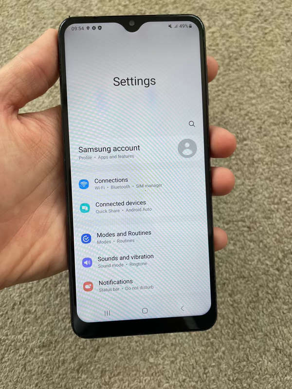 Samsung A12 64gb Dual sim 4gb ram