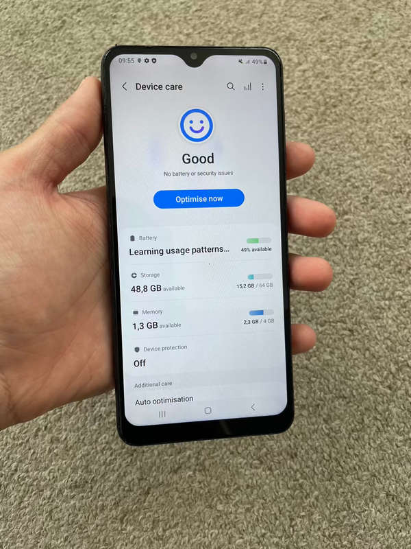 Samsung A12 64gb Dual sim 4gb ram