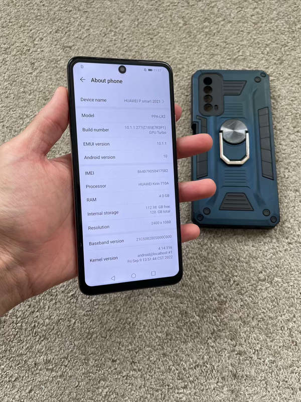Huawei P smart 2021 128gb 4gb ram single SIM