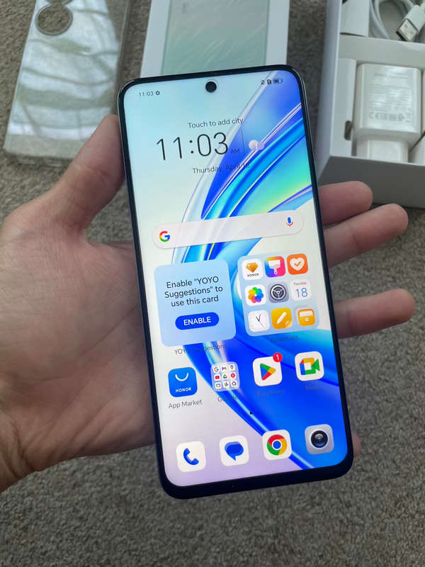 Honor X7B 256gb 12gb ram Immaculate condition with box and charger
