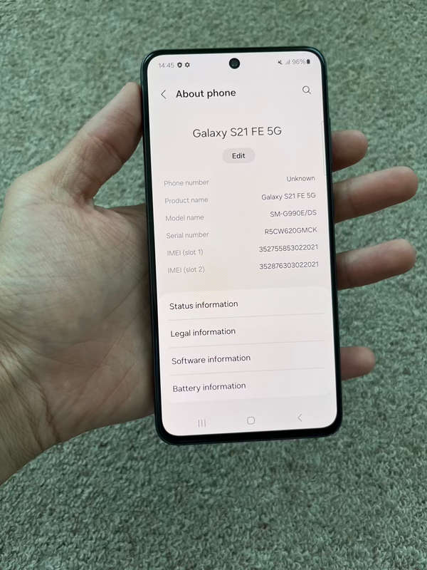 Samsung S21 Plus 256gb 8gb ram Dual sim