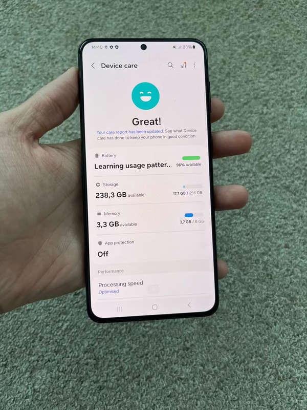 Samsung S21 Plus 256gb 8gb ram Dual sim