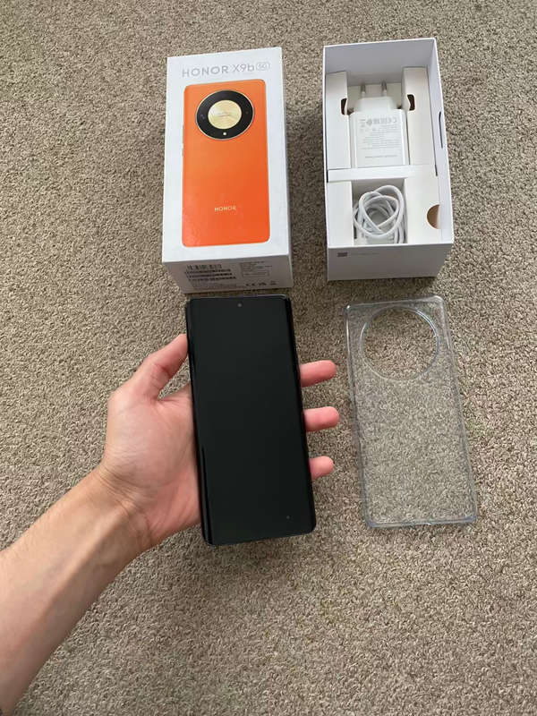 Honor X9b 5G Dual Sim 256GB 20GB RAM BRAND NEW OPEN BOX with box and charger- Midnight Black