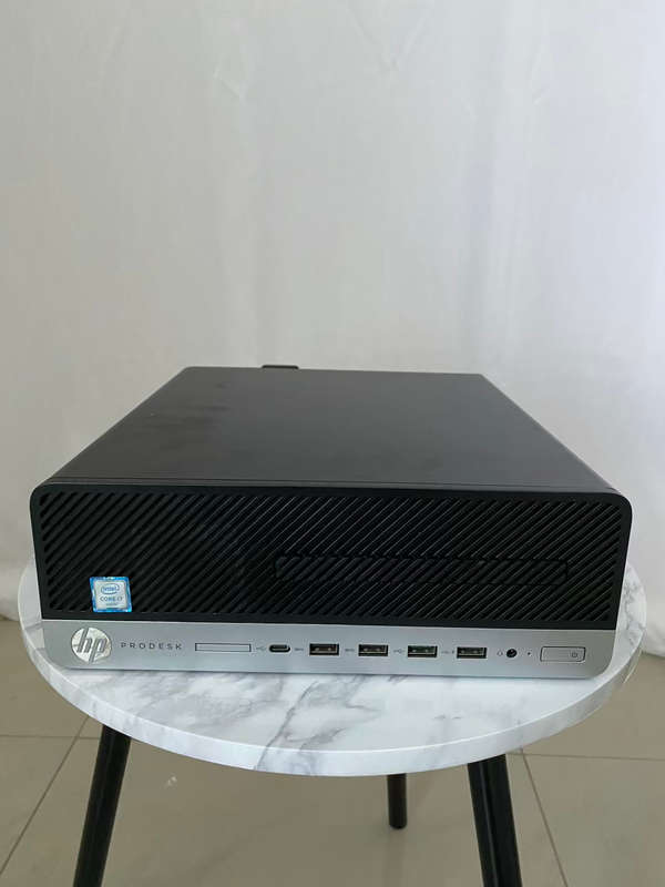 HP i7 6th gen Desktop 600 G3 Intel core i7-6700, 3.40GHz 4GB RAM, 500GB HDD