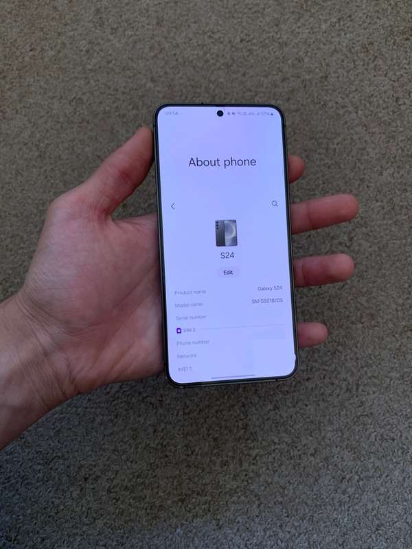 Samsung S24 256gb Dual sim 8gb ram Excellent condition