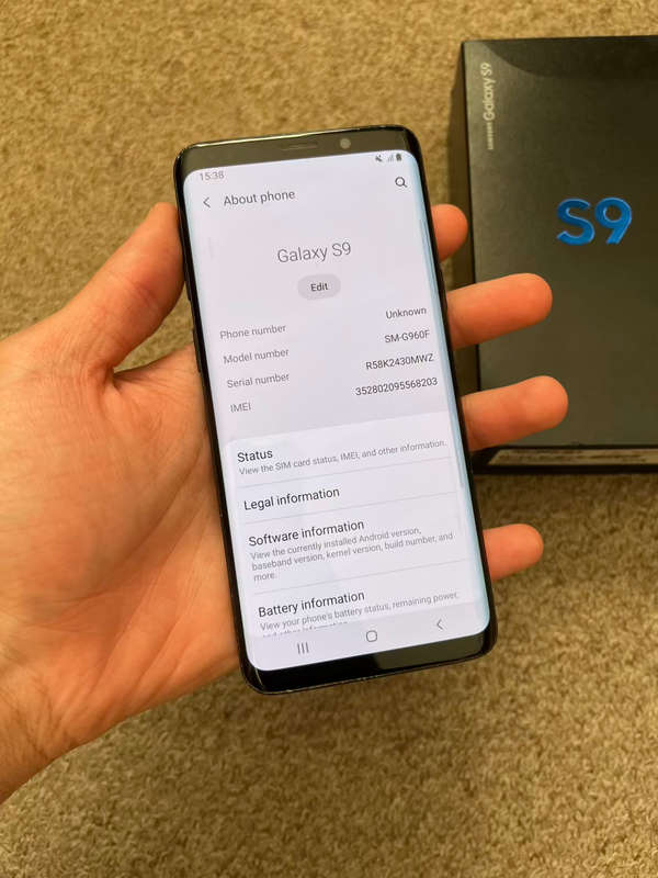 Samsung S9 64gb 4gb ram