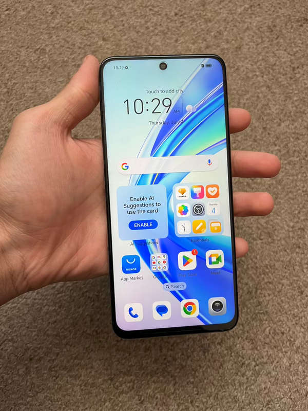 Honor X7B 256gb 12gb ram good condition with cover