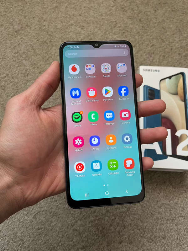 Samsung A12 64gb 4gb ram with box