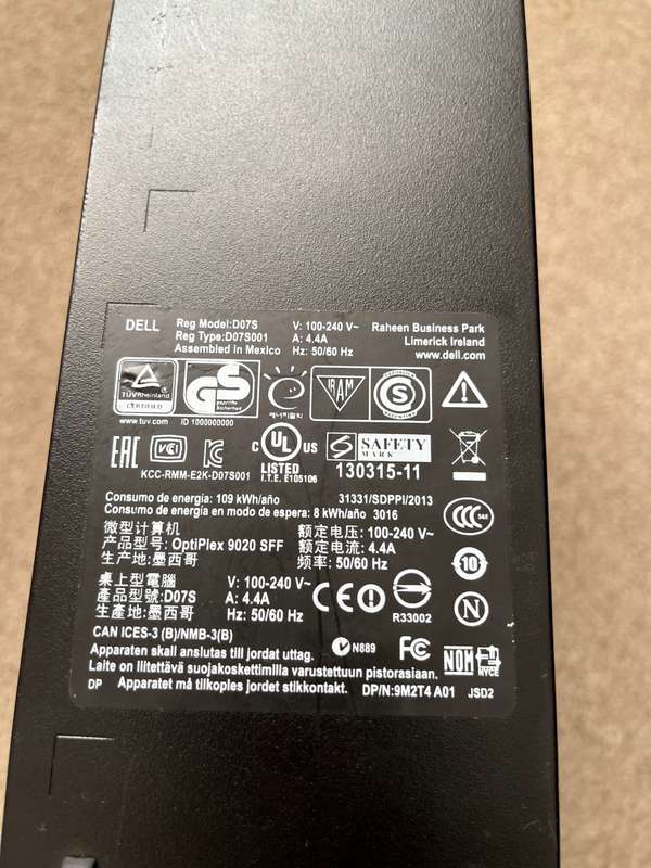 Dell Optiplex 9020 intel i5-4590 8gb ram 256gb HDD desktop