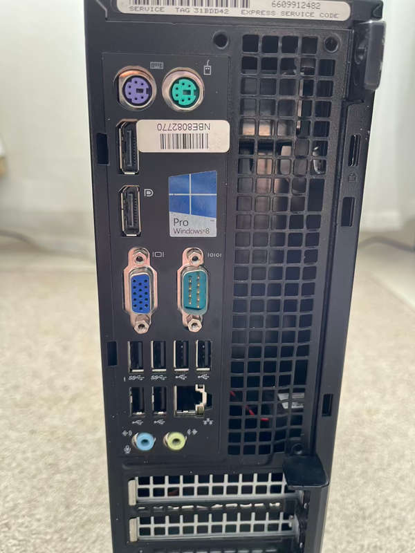 Dell Optiplex 9020 intel i5-4590 8gb ram 256gb HDD desktop