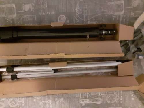 Power Seeker 50mm telescope complete NEW with various lenses etc.