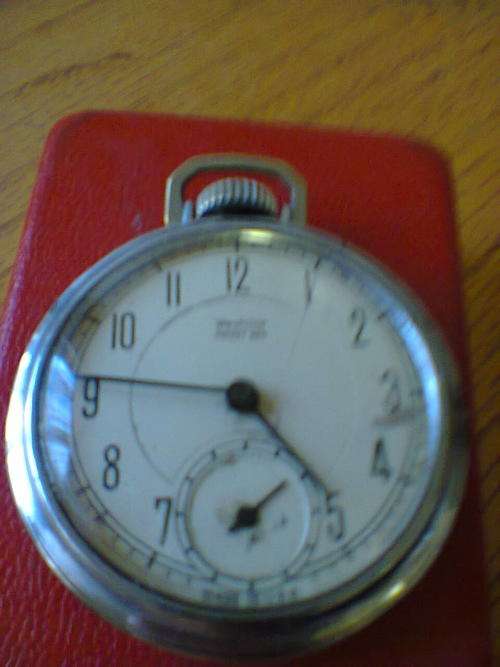 WESTCLOX POCKET BEN IN GOOD WORKING ORDER!