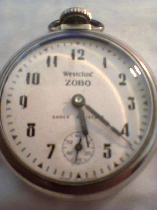 Collectors item. ZOBO Westclox made in Canada with new glass fitted.