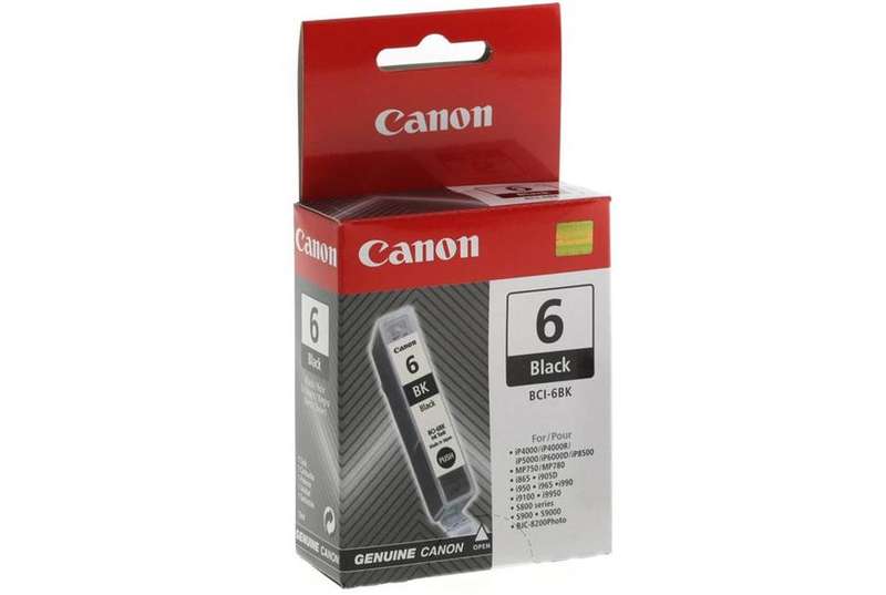 CANON BCI-6BK Black Ink Cartridge