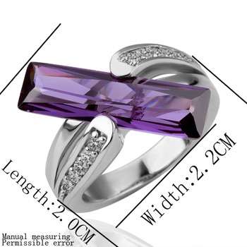 GIFTING TIME **Beautiful Pieces**18 KGP 7pc Lilac AUSTRIAN CRYSTALS - 3 days delivery