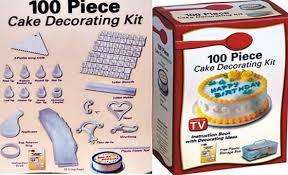 100 PIECE CAKE DECORATING KIT