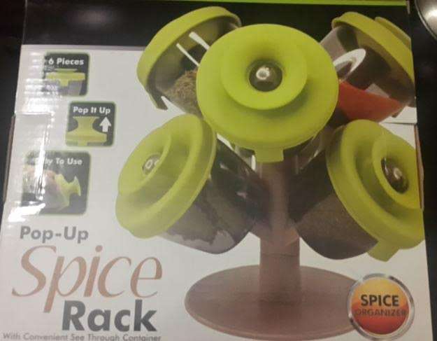 POP UP SPICE RACK