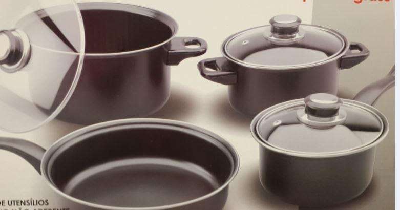 7 PIECE NON-STICK COOKWARE SET