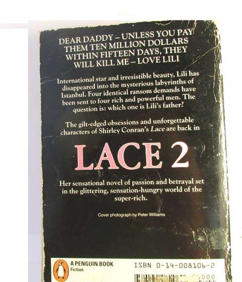 LACE 2 by Shirley Conran