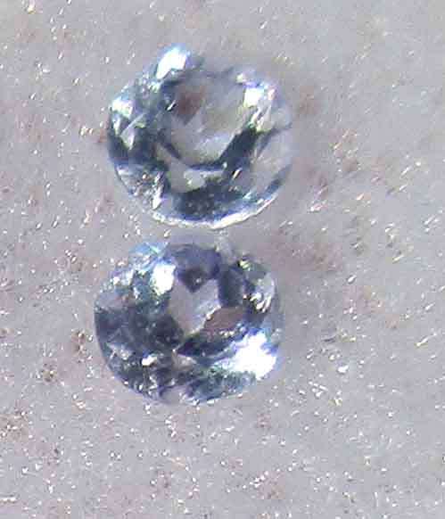 Tanzanite- 2 Pieces 2.20mm round facet -0.09 ct. price/ piece