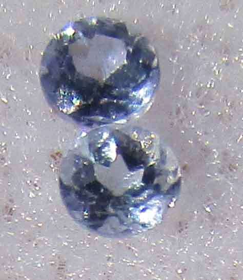 Tanzanite- 2 Pieces 2.00mm round 0.08 ct.