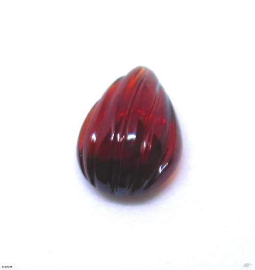 Garnet curved Pear 10.00 x 7.00 mm