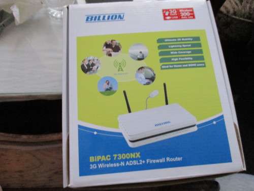 BILLION BiPAC 7300NX 3G Wireless-N ADSL2+ Firewall router