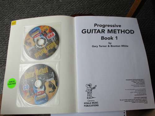 Progressive GUITAR METHOD  Book 1 by Gary turner and Brenton White