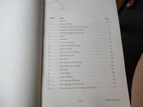 Comprehension Skills for Science