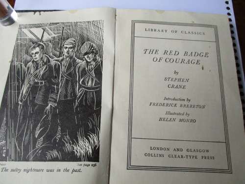 THE RED BADGE OF COURAGE BY STEPHEN CRANE Introduction by FREDERICK BRERETON