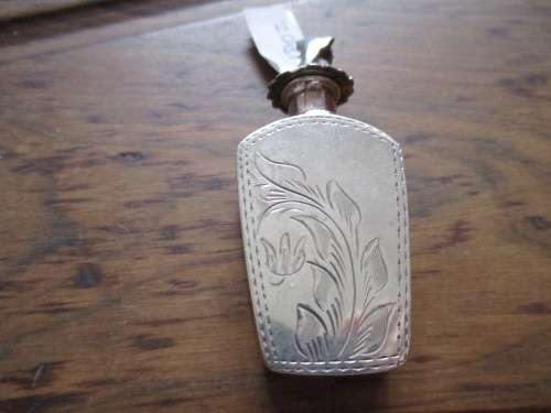 925 Sterling Silver Stylish Pefume bottel/ Pendant