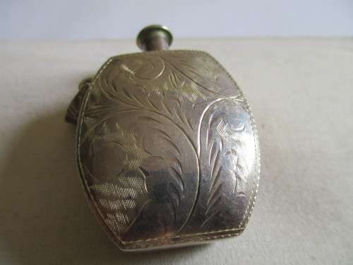Sterling Silver Perfume Bottel - Pendant
