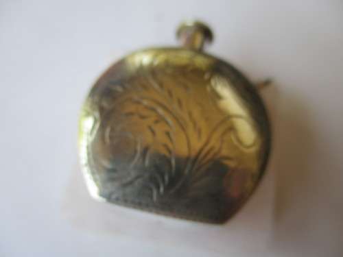Sterling Silver Perfume Bottel - Pendant