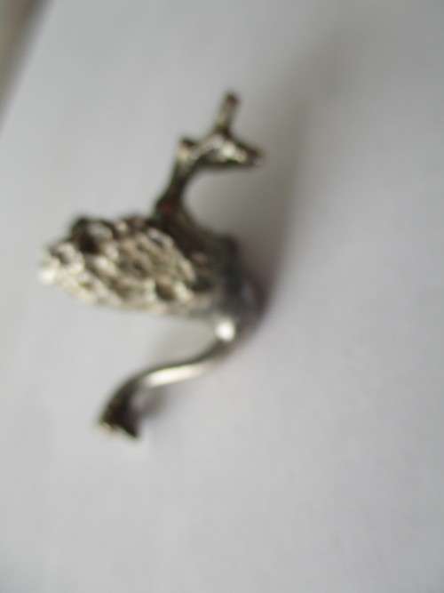 Collectible - Ostrich Sterling Silver Figure
