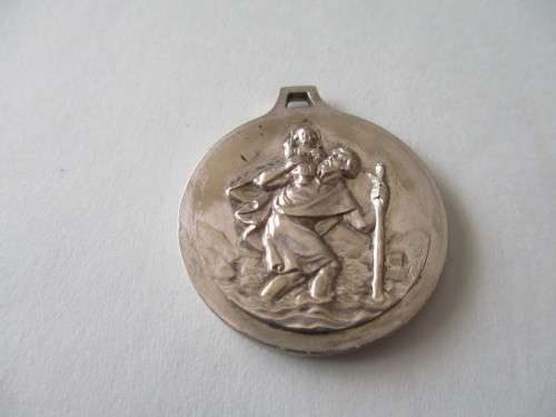 St Christopher and Grande Duche de Luxemburg Vinage Medallion