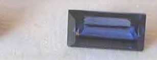 Blue Sapphire Baguette .30ct