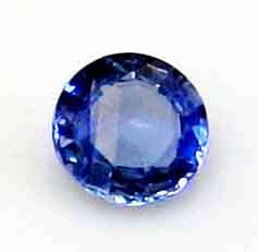 Sapphire .31 ct. [4.00mm round cut blue sapphire]