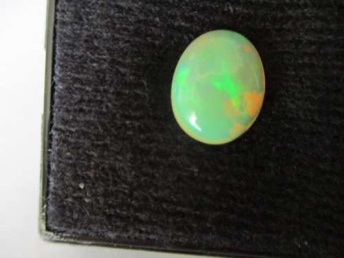 2.75ct. Lovely 12.00 x10.00mm Multi Flashy Solid Color Play Opal
