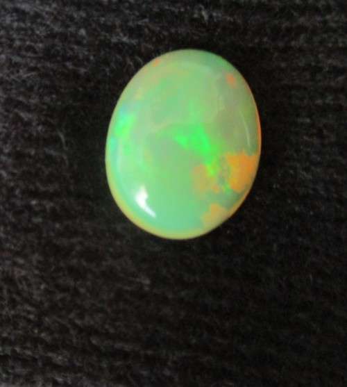 2.75ct. Lovely 12.00 x10.00mm Multi Flashy Solid Color Play Opal