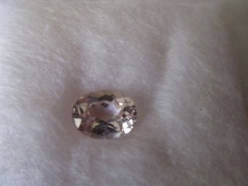 1.43ct Genuine  Oval cut 8.00 x 6.00mm Kunzite